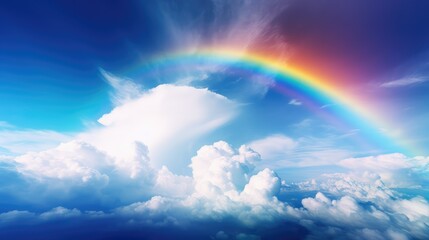 Fototapeta premium colors sky cloud blue
