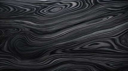 Obraz premium polished black wood texture
