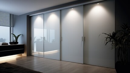 modern closet door