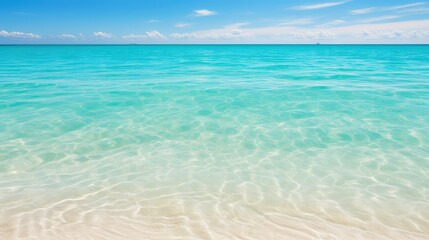 Obraz premium crystal blue green water