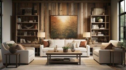 Fototapeta premium focal vertical barn wood