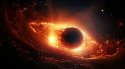 accretion supermassive black hole
