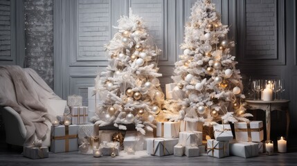 celebration new year white