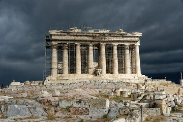 Obraz premium Griechenland - Athen - Akropolis - Parthenon