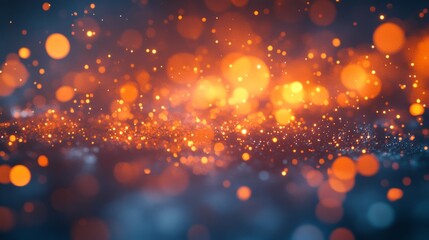 Dynamic blue and orange light burst with radiant beams and glowing particles. Ideal for sci-fi designs, energy effects, futuristic wallpapers, or light transition effects. Vibrant and eye-catching.