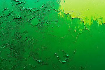 Abstract green textured art background.  Perfect for design projects needing vibrant, organic feel.