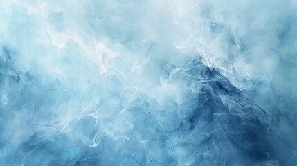 Fototapeta premium A dynamic marble pattern with shades of cobalt and sky blue, flowing ink textures for creative background or wallpaper