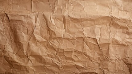 Fototapeta premium folded brown paper bag texture