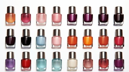 Obraz premium design nail polish bottle clip art