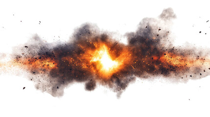 Explosion transparent background