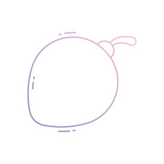 Coconut vector icon