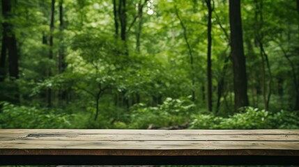 backdrop background with wood table