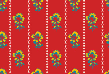 MUGHAL MOTIF SEAMLESS PATTERN TEXTILE DESIGN MOTIF