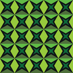 Seamless pattern with geometric shapes 