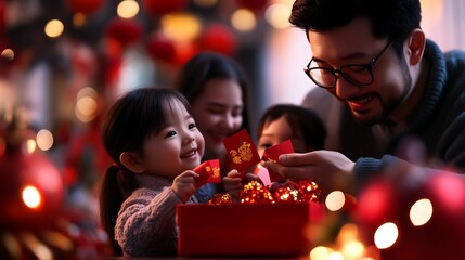 Chinese New Year Family Celebration: Sharing Happiness and Traditions