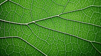 Obraz premium veins leaf emblem