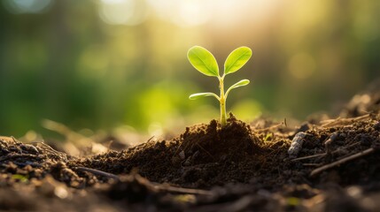 growth young plant
