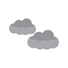 cloud icon illustration flat