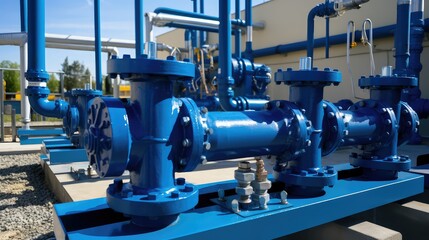 station building water system