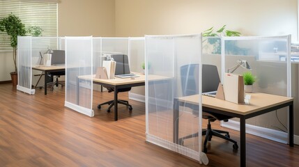 barriers covid office safety