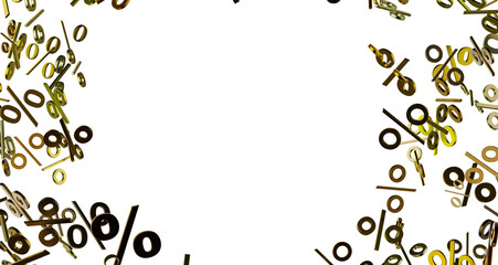 percent sign percentage icon interest rate