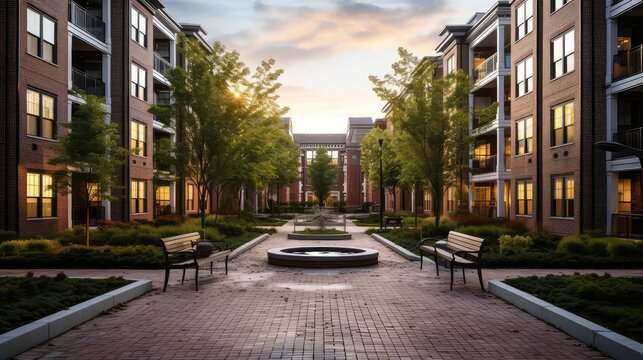 quadplex multi family housing