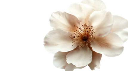 White flower transparent background