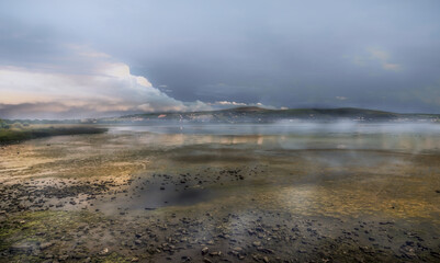 Unique Perspective: Misty inch island