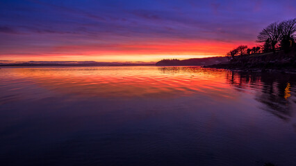 Obraz premium Unique Perspective: Rathmullan sunset 2
