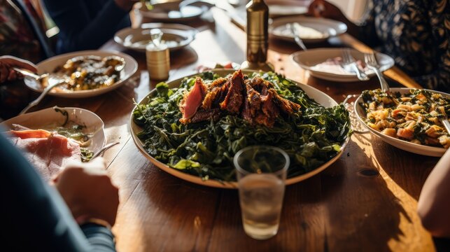 hocks collard green