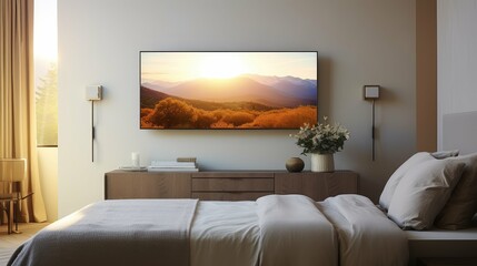 bedroom tv wall mount