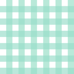 Seamless Geometric Abstract Pattern with Pastel Colors in Retro Gingham Checkered Fabric Design
