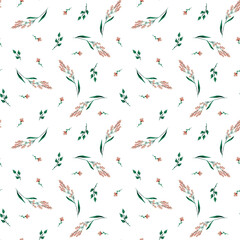 Elegant Floral Illustration with Delicate Petals, Transparent Background, and Gentle Summer Vibes
