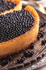 sandwich with caviar Generative AI