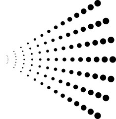 Spray icon of aerosol or airbrush for water gas nozzle steam, perfume deodorant, graffiti paint. Sign shower drops, disinfection, cleaning.