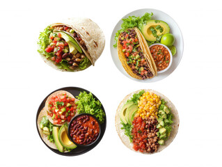 Delicious Bean Tacos Mexican Food, Vegetarian Recipes, Burritos, Tortillas