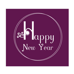  Happy New Year brings hope and joy.