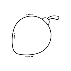 Coconut vector icon