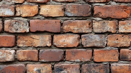 Obraz premium Brick wall that has been made into a wall, brown background