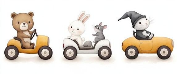 minimal photostock of a  Watercolor illustration