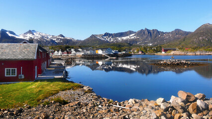 Norway Lofoten Kabelvag fishing village