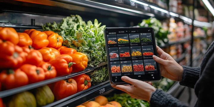 Advanced Real-Time Shelf Scanning Technology in Supermarket for Retail Optimization