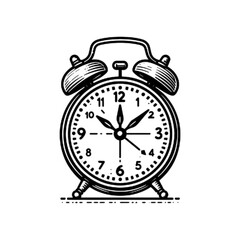vector alarm clock icon