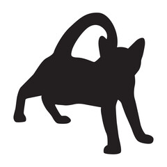 Cat Silhouette Vector