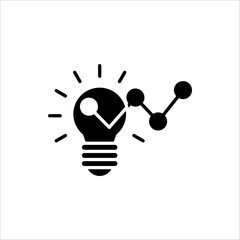 hypothesis icon. Science and Research Icon. Line vector hypothesis sign, symbol for web design.