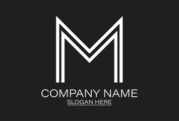 MM monogram logo design for you company and business