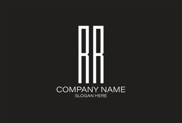 BR luxury monogram logo design for you company and business 
