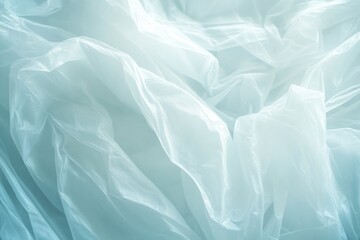 Obraz premium A close-up view of a cluster of plastic bags, ideal for use in environmental or waste management related contexts