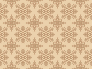 pattern flowerdamask ethnic boho American ikat texture tribal geometric background mandalas