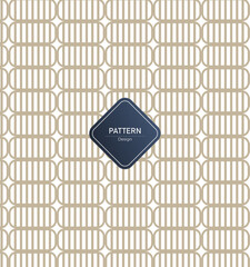 Geometric diagonal fabric waves seamless texture pattern.